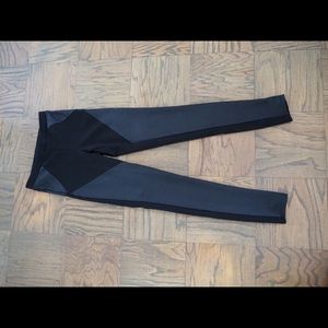 Express Pleather and Cotton Legging